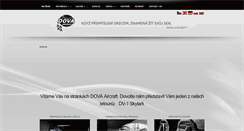 Desktop Screenshot of dovaaircraft.cz